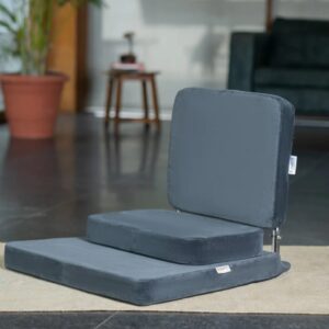 Large-Foldable-Meditation-and-Yoga-Chair-with-Back-support-and-Meditation-Block.